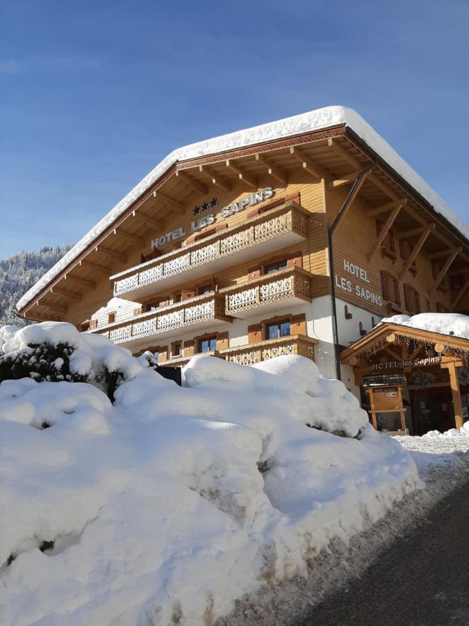 Hotel Les Sapins La Clusaz Esterno foto