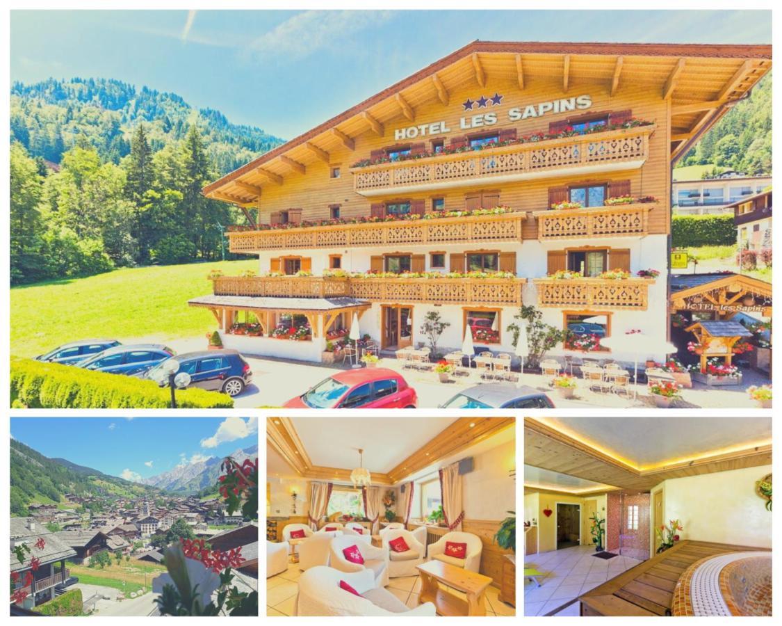 Hotel Les Sapins La Clusaz Esterno foto