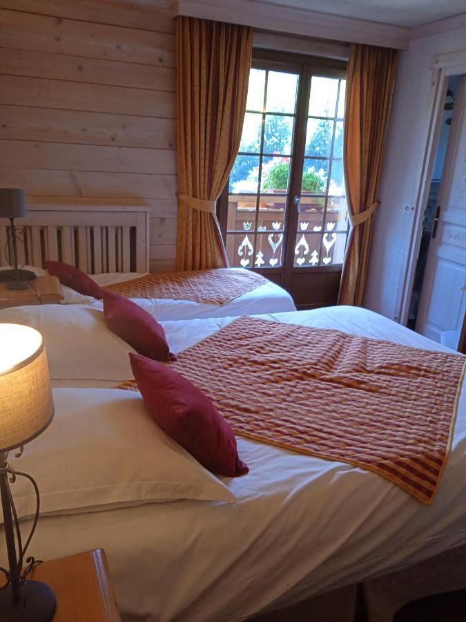 Hotel Les Sapins La Clusaz Esterno foto
