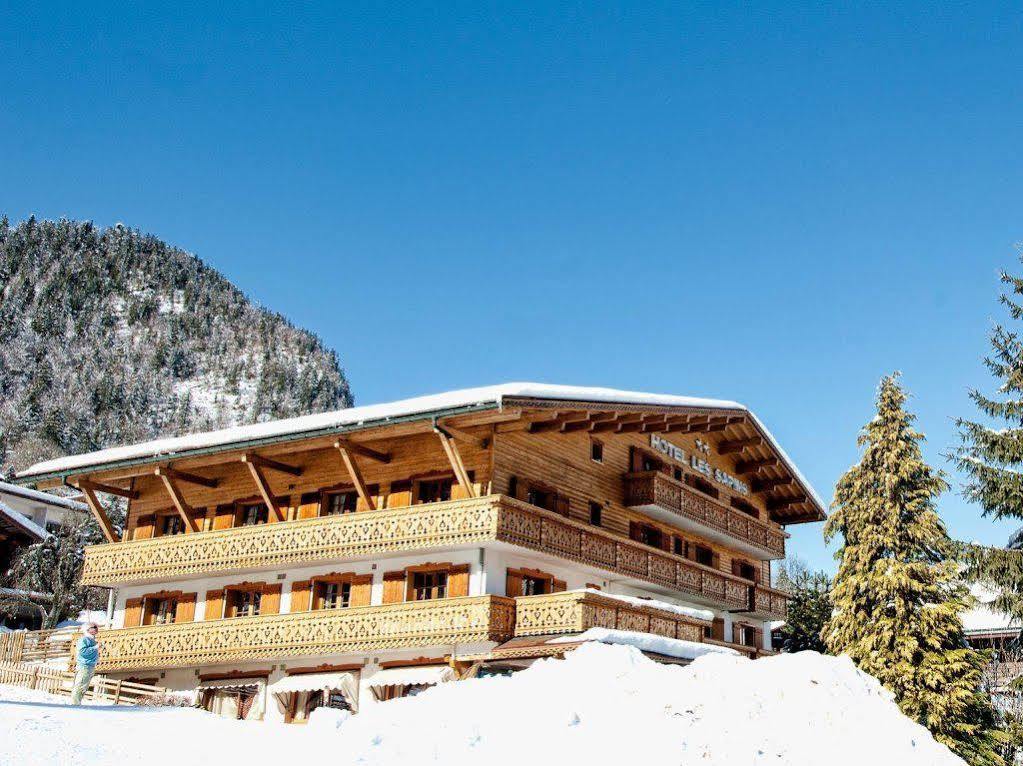 Hotel Les Sapins La Clusaz Esterno foto